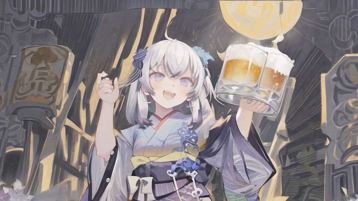 [AI painting] Dong Xuelian is drunk