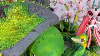 The nine generations of grass-type Pokémon are all collected, PC hut Pokémon grass attribute collect