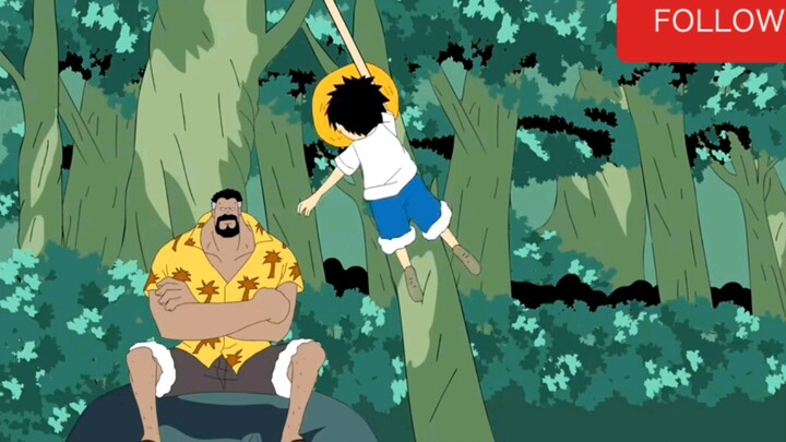 what if Luffy join in Marine fan animation