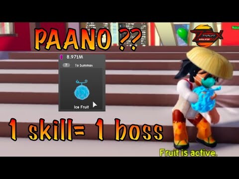 PRUTAS NA KAYANG 1 HIT/SKILL ANG BOSS SA ANIME FIGHTING SIMULATOR