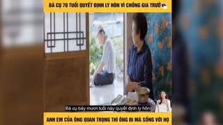 Ly hôn chồng ở tuổi 70 #reviewphim 1