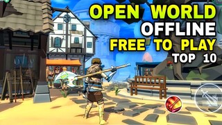 Top 10 FREE TO PLAY OFFLINE Games Android & iOS on 2025