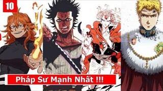 Top 10 Pháp Sư Mạnh Nhất Black Clover #93