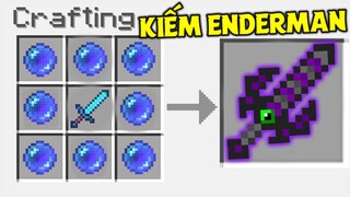 THỬ THÁCH SINH TỒN TRONG THẾ GIỚI TOÀN LÀ KIẾM TRONG MINECRAFT #8 *KIẾM ENDERMAN DỊCH CHUYỂN*