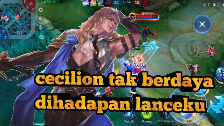 musuh bingung lancelot susah ditangkap