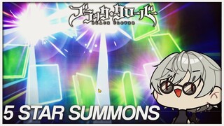 LUCKIEST SUMMONS ON YOUTUBE! SEASON 2 5* NOELLE & 5* CHARMY SUMMMONS! | Black Clover