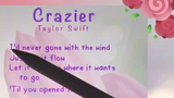 crazier song lyrics