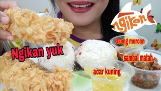 ASMR NGIKAN RACHEL VENNYA | ASMR MUKBANG INDONESIA | EATING SOUNDS