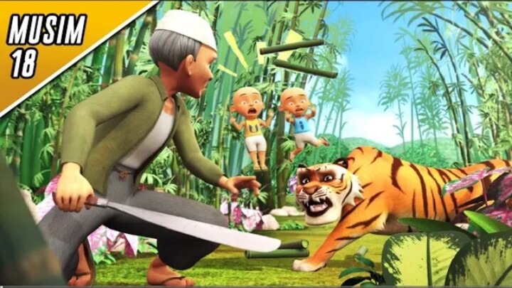 Upin & ipin - Atok vs harimau Full Movie Musim 18 Terbaru 2024