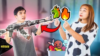 Thử Thách Đoán Skin Súng Free Fire Qua Biểu Cảm !!! |  HEAVY