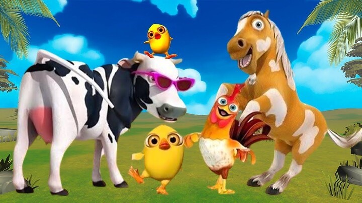 La Vaca Lola y El Pollito Pío- Canciones de la Granja Zenón 2- Los Pollitos Dice