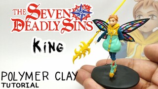 King - The Seven Deadly Sins[Nanatsu no Taizai] - Polymer Clay Tutorial