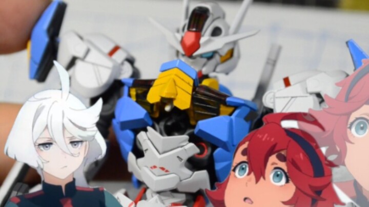 The Wind Spirit Gundam on the cover was made by me, I won't use someone else's Wind Spirit as a cove