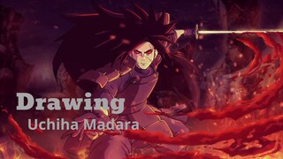 Drawing Uchiha Madara
