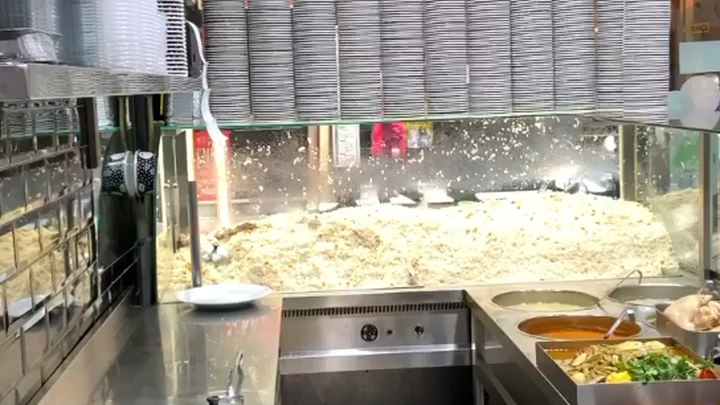 Strange Bearded Man's Food