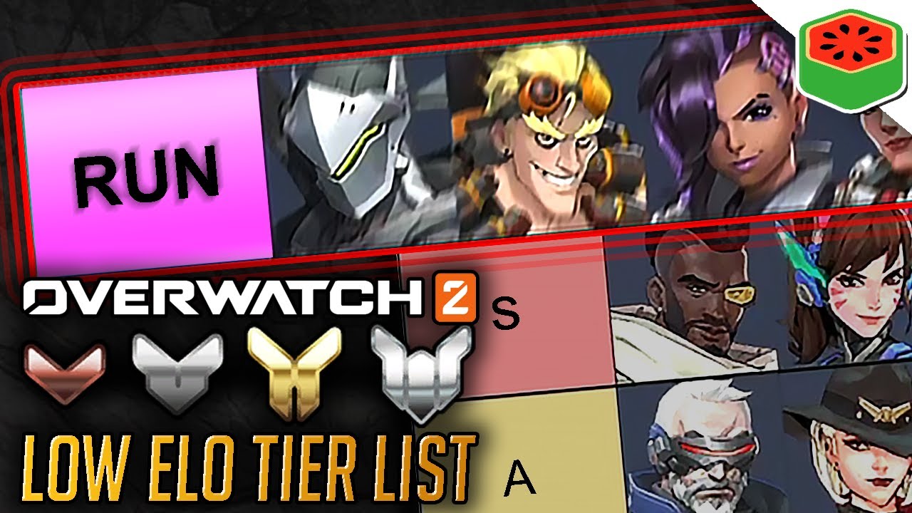 Overwatch Best and Worst Heroes at Low ELO