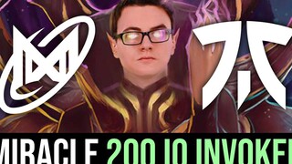 มิราเคิล 200 IQ Invoker เคาน์เตอร์ — NIGMA กับ FNATIC