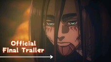 Attack on Titan The Final Season Part 4 - Official Final Trailer