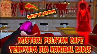 Misteri Mbak Cafe || Ternyata Dia Kanibal Sadis - Sakura School Simulator