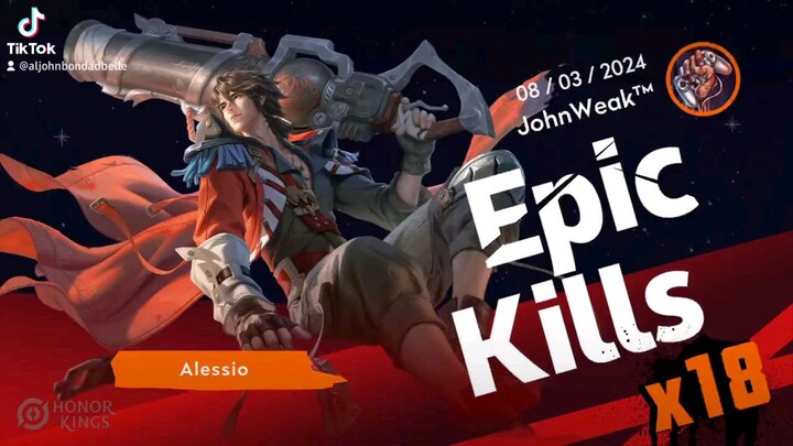epic kills x18