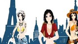MMD One Piece genderbend Follow the Leader