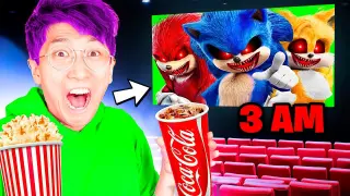 DO NOT WATCH SONIC.EXE MOVIE AT 3AM!? (EVIL SONIC ATTACKED US)