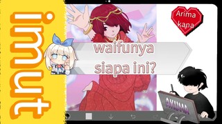 buat Kana pake baju India ,emang kawai