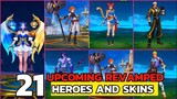 21 UPCOMING HEROES AND SKINS REVAMPED IN MOBILE LEGENDS 2023-2024