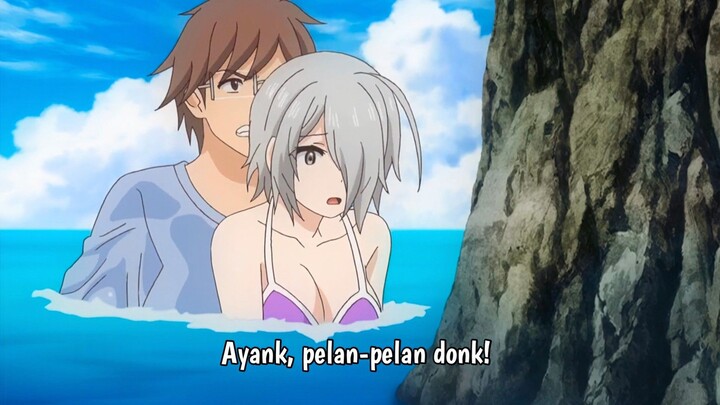 Chizuru Sensei ngapain tuh berduaan sama muridnya, pakek baju renang pula ga bahaya ta 🥵💦