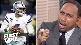 FIRST TAKE | Stephen A. rips Dak Prescott's performances in Cowboys 27-20 win over Washington