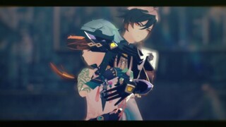 【原神MMD】乱躁滅裂ガール [ 岩魈/鍾魈 ]