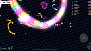 Slither.io A.I. 200,000+ Score Epic Slitherio Gameplay 17