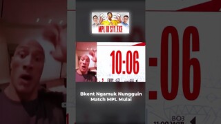 reaksi bkent ketika nungguin match mpl mulai