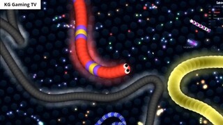 Slither.io Hacker Tiny Snake vs Giant Troll Snakes Epic Slitherio Gameplay (1) 3