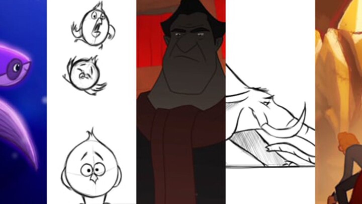 Awesome! Pixar animators are here with their animation work!