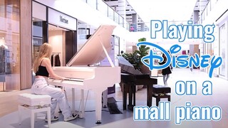 Disney music on a mall piano!