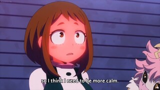 Uraraka is Embarrassed||Hero Academia Season 5 Episode 11