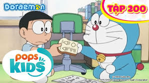 [S4] doraemon tiếng việt - tập 200 - kéo cắt bóng - bánh mì giúp trí nhới