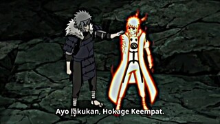 OBITO VS NARUSASU & TOBIRAMA MINATO🔥🔥