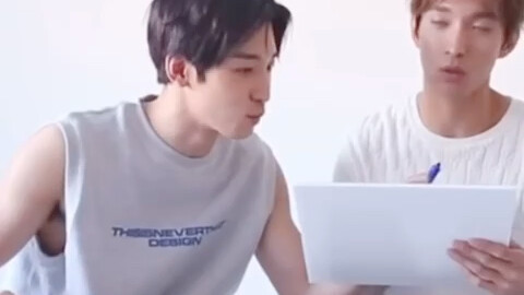 Only Kim Min-gyu knows when Jeon Won-woo is at his cutest.