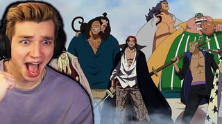 SHANKS CREW ARRIVES!! (One Piece Reaction)