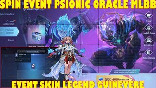 CARA DAPAT SKIN LEGEND GUINEVERE PSION OF TOMORROW DI EVENT PSIONIC ORACLE