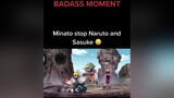 Sasuke vs Naruto 😧 Naruto Sasuke Sakura Minato Team7 flow style badass fight anime manga epic viral ninja foryou pourtoii pourtoi