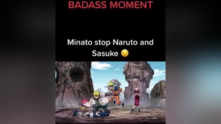 Sasuke vs Naruto 😧 Naruto Sasuke Sakura Minato Team7 flow style badass fight anime manga epic viral
