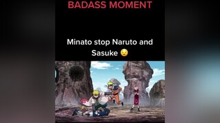 Sasuke vs Naruto 😧 Naruto Sasuke Sakura Minato Team7 flow style badass fight anime manga epic viral ninja foryou pourtoii pourtoi