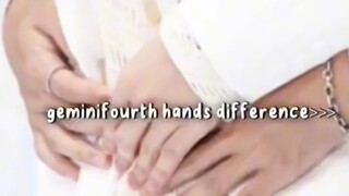 geminifourth hands difference