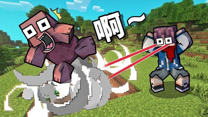 MC, do you explode when you see living creatures? Man, I can only take one quick look!!!