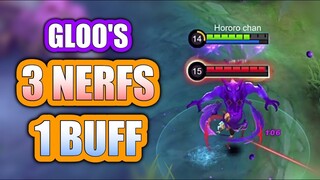 NERFED GLOO IS STILL AMAZING! | 3 NERFS ONE BUFF