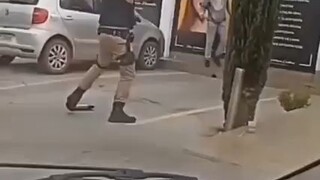 When the criminal played GTA once...