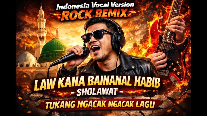 Law Kana Bainanal Habib - Sholawat (Indonesia Vocal Version Rock Remix | Tukang Ngacak Ngacak Lagu)